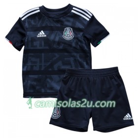 Camisolas de Futebol México Criança Equipamento Principal Copa América 2019 Manga Curta
